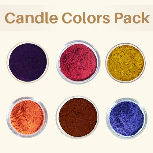 Candle Color Combo Pack of 6