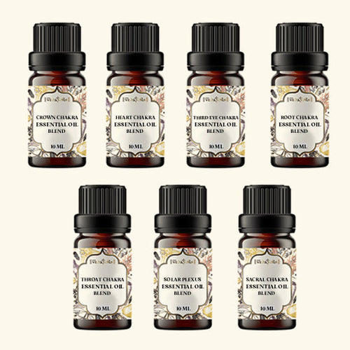 7 Chakra Essential Oil Blend Kit - 10 Ml Each